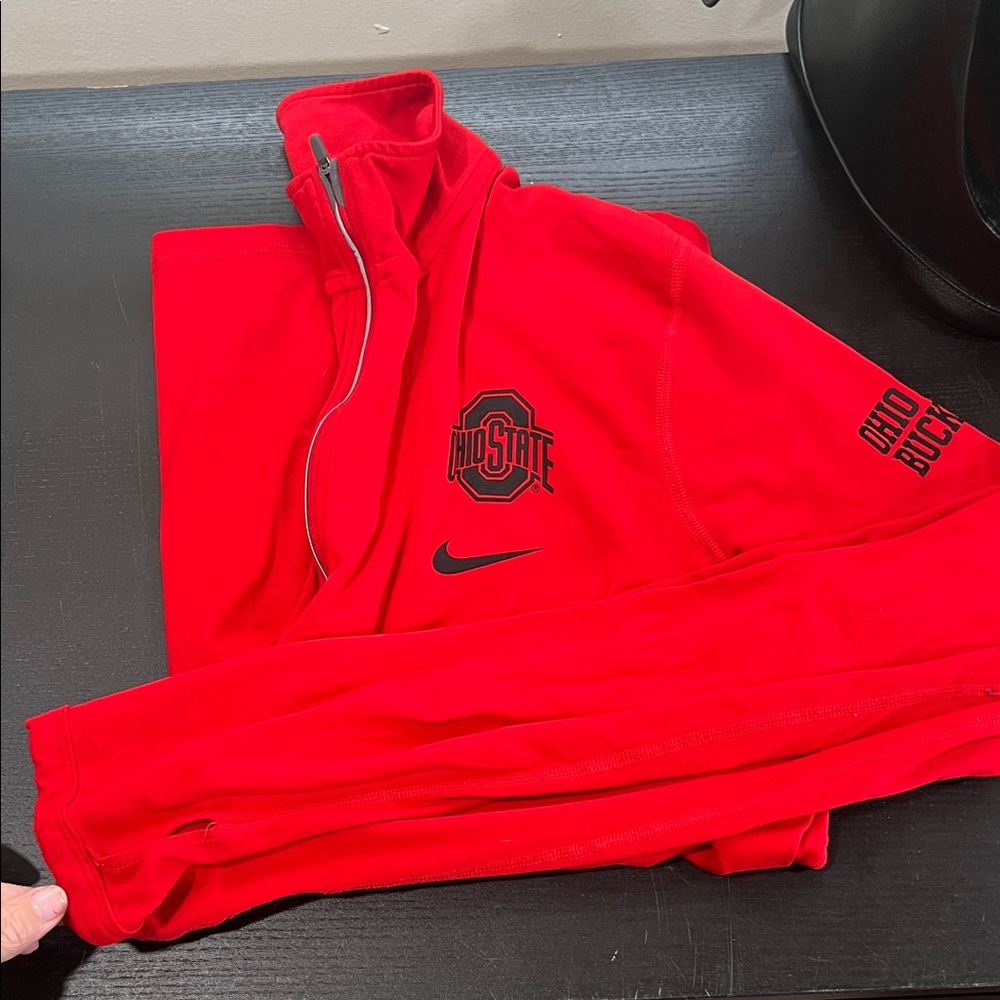 Nike Red Ohio State Buckeyes Pullover